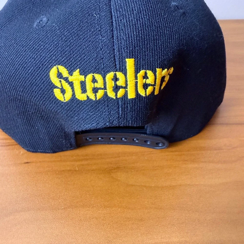 New Era‎ 9FIFTY Pittsburgh Steelers Snapback Hat Black NFL Football Cap Mens